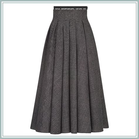 dior grey skirt|christian Dior skirt 2022.